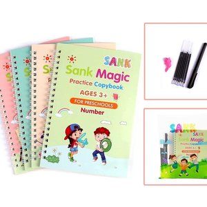 Sank Magic Copy book, NEW, Set of four